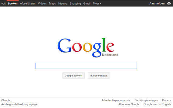 Google zoekbalk