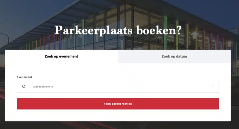 ParkWebshop voor Libéma en MECC Maastricht